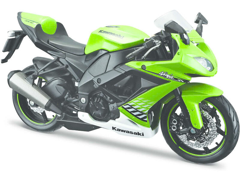 Maisto Kawasaki Ninja ZX-10R 1:12 - MA-31101-00187 - expresní doprava