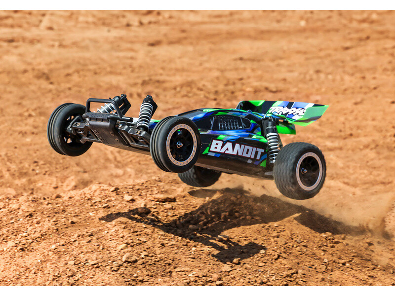 Traxxas Bandit 1:10 HD RTR zelený - TRA24254-8-GRN - expresní doprava