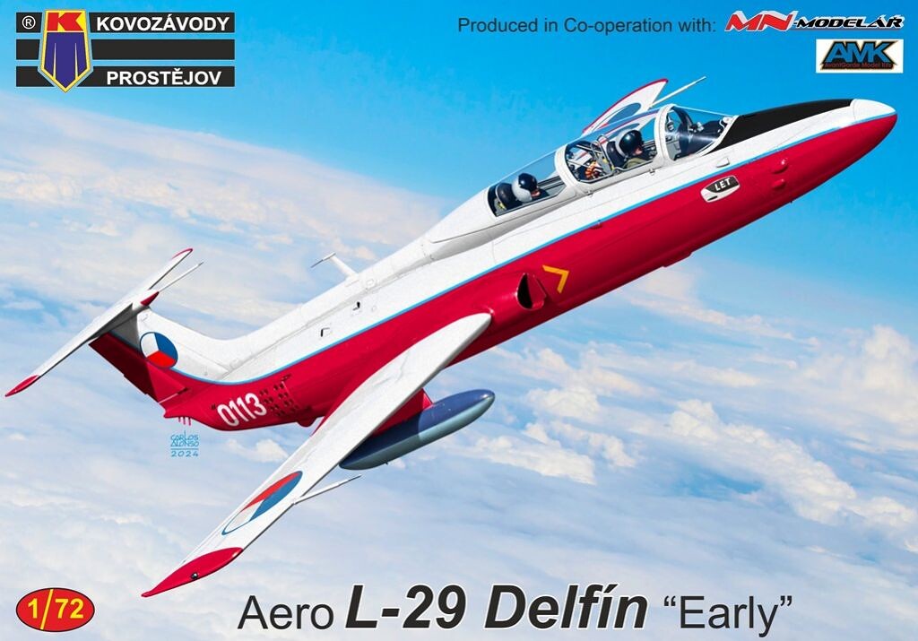 1:72 Kovozávody KPM467 Aero L-29 Delfin "Early" 1/72 - 141/KPM467 - expresní doprava