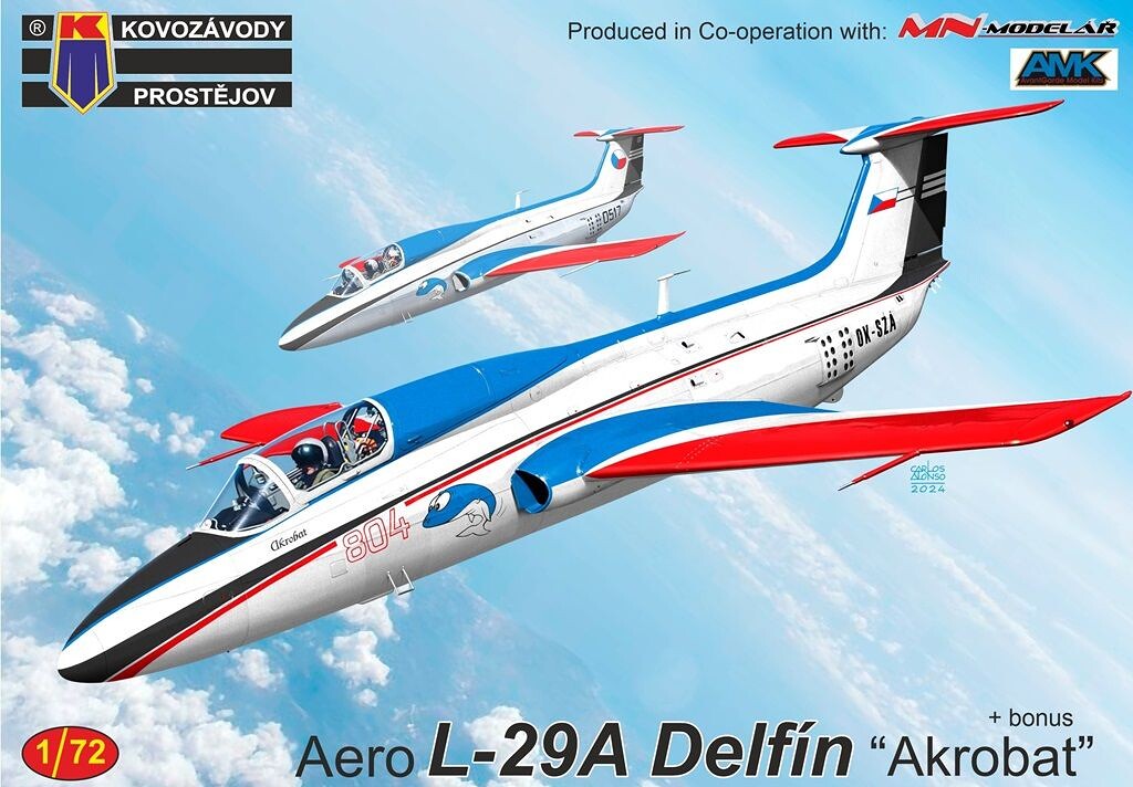 1:72 Kovozávody KPM466 Aero L-29A Delfin "Akrobat" 1/72 - 141/KPM466 - expresní doprava