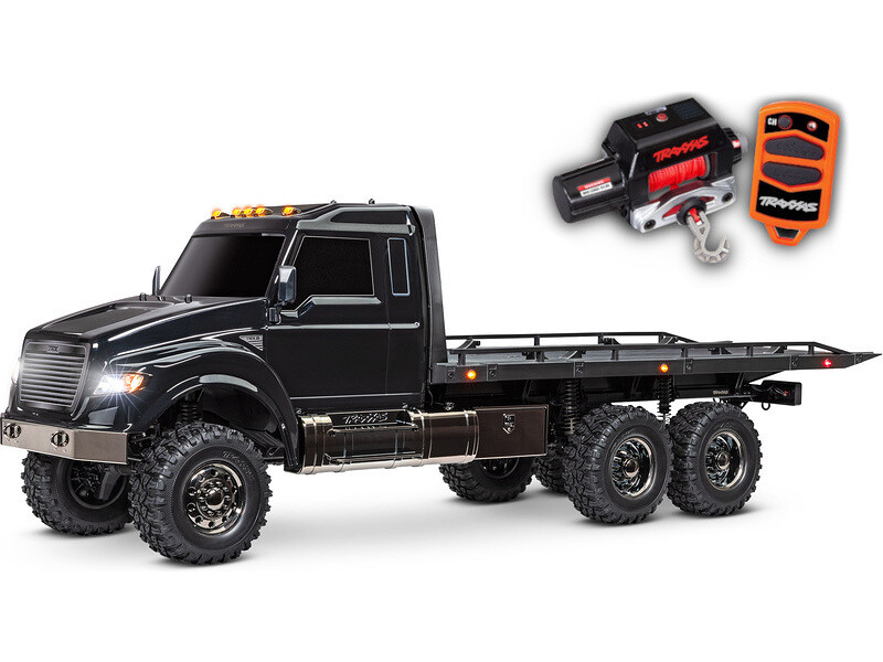 Traxxas TRX-6 Ultimate RC Hauler 6x6 1:10 RTR s navijákem černý - TRA88086-84-BLK - expresní doprava