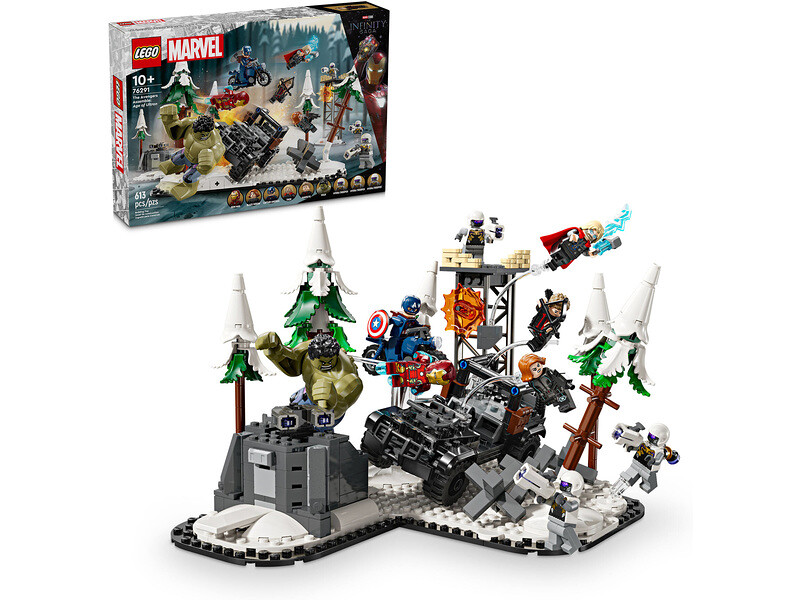 LEGO Marvel - The Avengers Assemble: Age of Ultron - LEGO76291 - expresní doprava