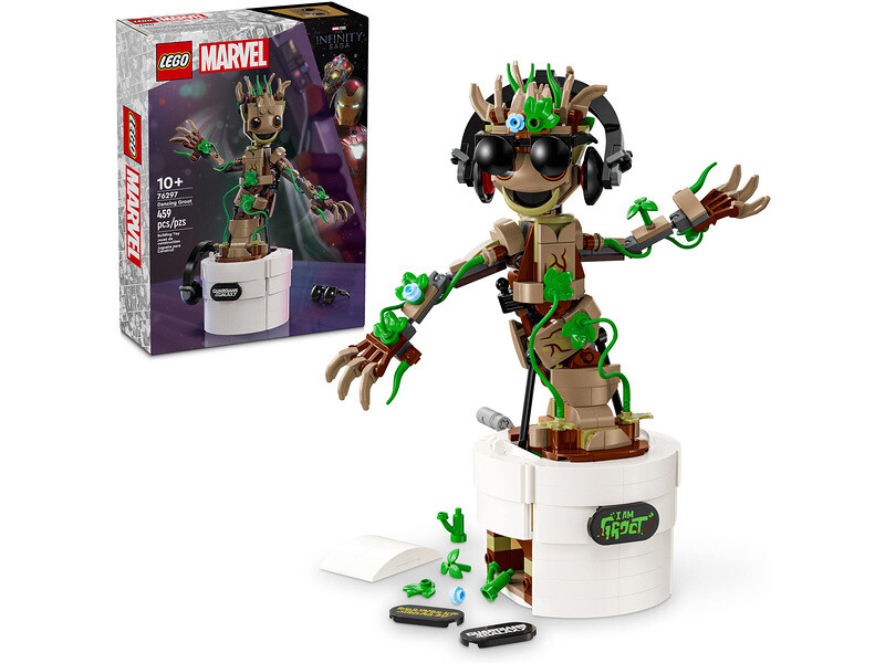 LEGO Marvel - Tančící Groot - LEGO76297 - expresní doprava