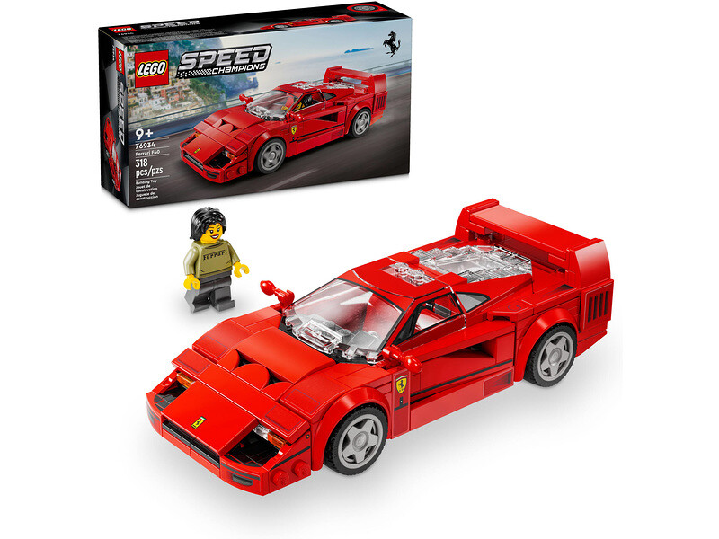 LEGO Speed Champions - Superauto Ferrari F40 - LEGO76934 - expresní doprava