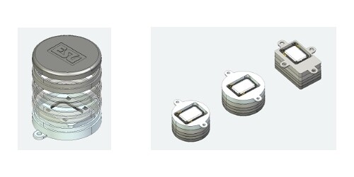 Lautsprecherset, Single 11x15mm, Modulares Schallkapselset für 20mm, 23mm, 16x25 - ESU50341 - expresní doprava