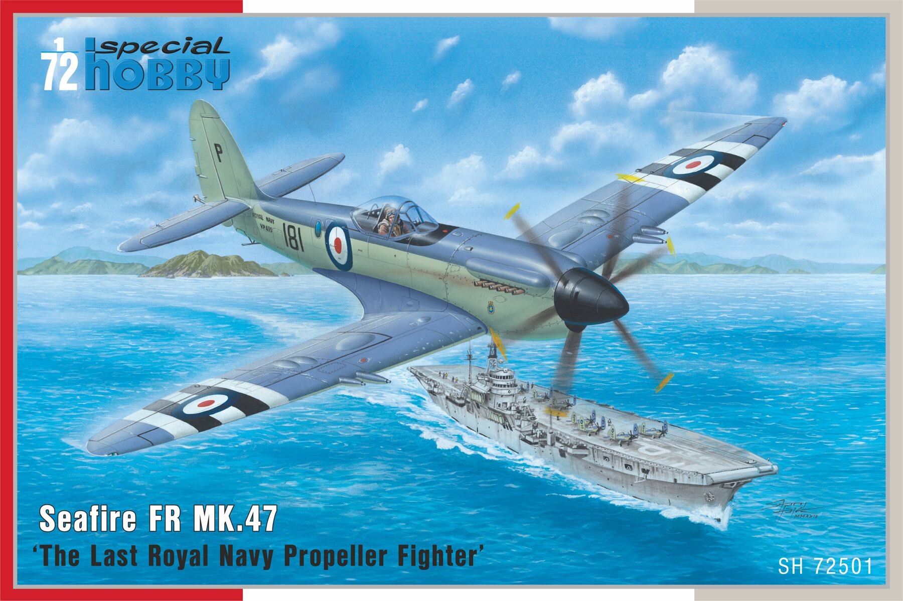 1:72 Special Hobby SH72501 Seafire FR MK.47"The Last Royal Navy Pro - 100/SH72501 - expresní doprava