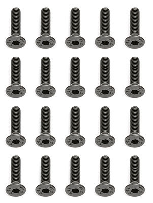 M3x12mm skrutka s imbusouvou zápustnou hlavou, 10ks. [AE25203]