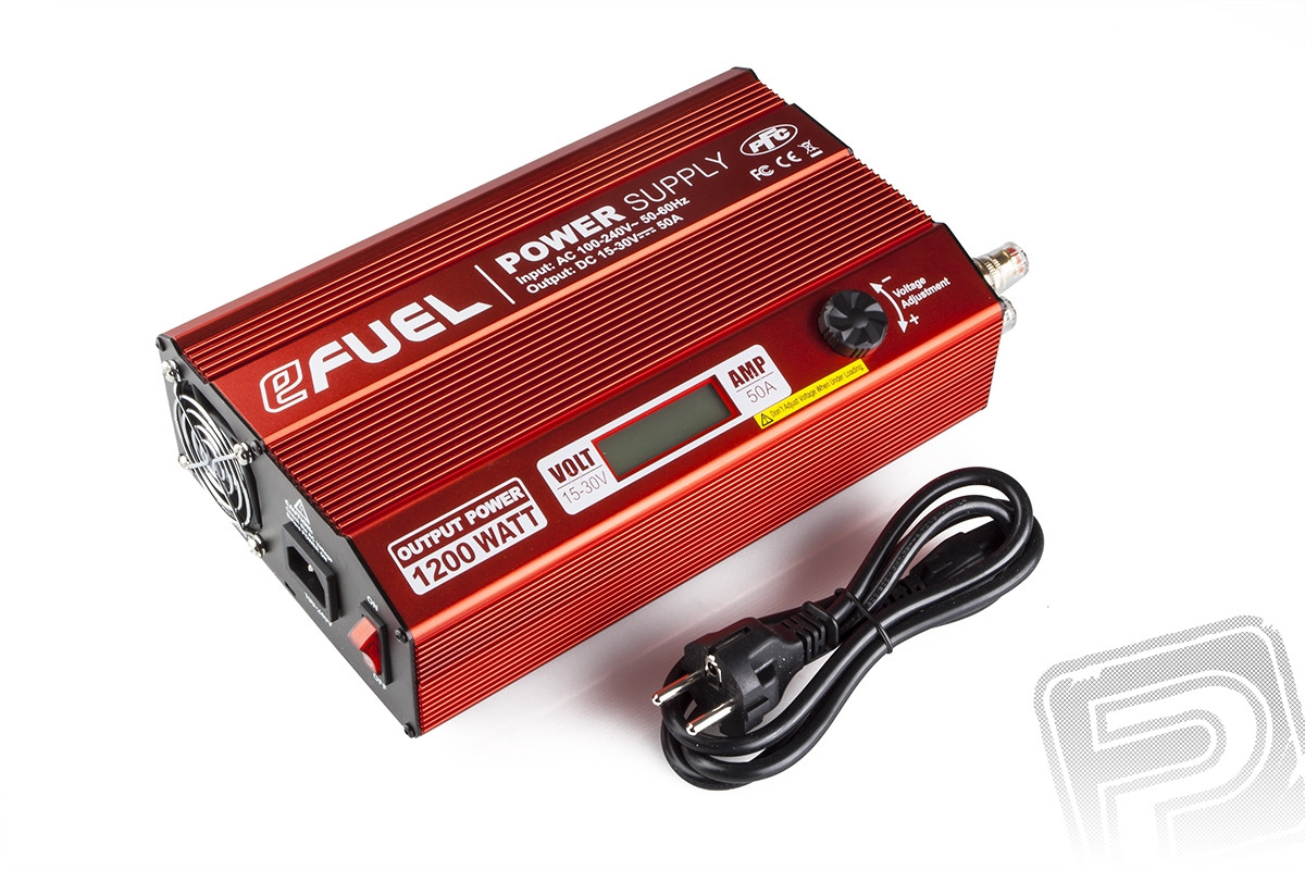 eFuel 1200W/50A spínaný zdroj 15-30 V - 3SK2007 - expresní doprava