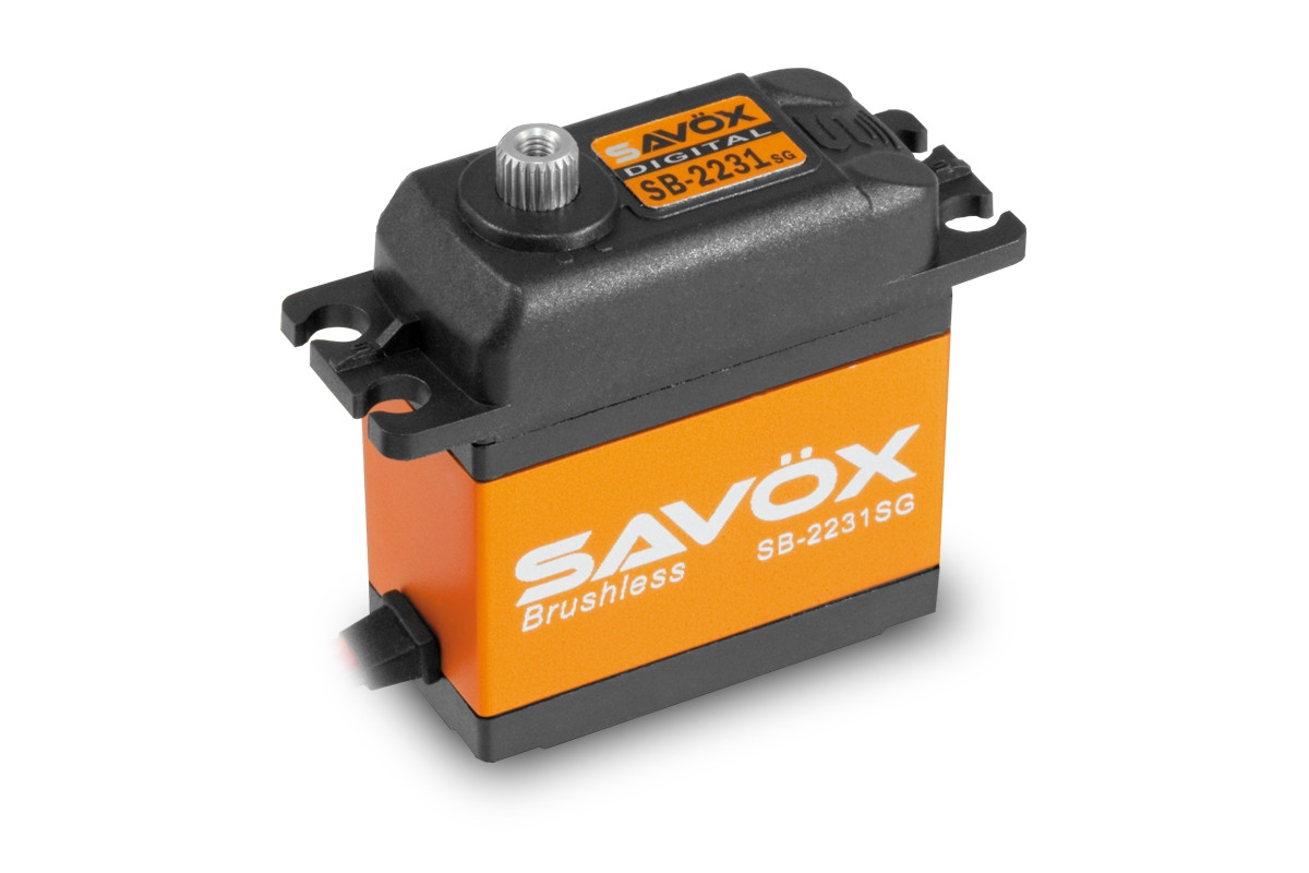 SAVOX SB-2231SG BRUSHLESS HiVOLT Digitální servo (40kg-0,10s/60°) - 1SV2531 - expresní doprava