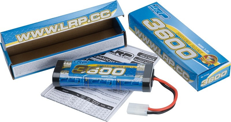 LRP Electronic Power Pack 3600 - 7.2V - 6 článkový NiMH Stickpack - L71125 - expresní doprava