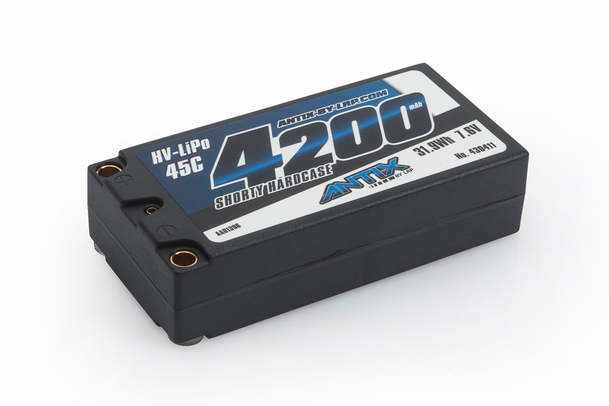 ANTIX by LRP 4200 Shorty - 7.6V LiHV - 45C LiPo Car Hardcase - L430411 - expresní doprava