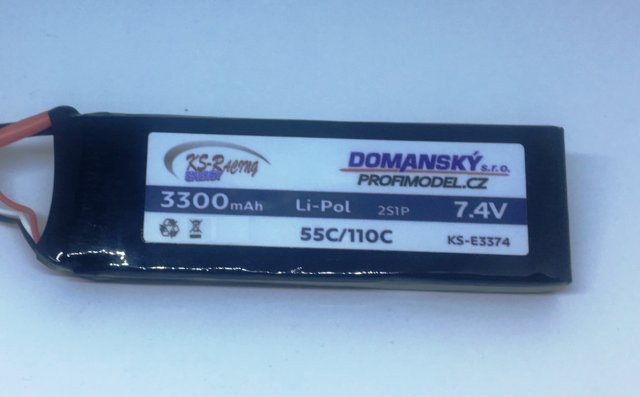 Profimodel Li-Po batéria 3300mAh / 7,4V / 55/110C KS-E3374