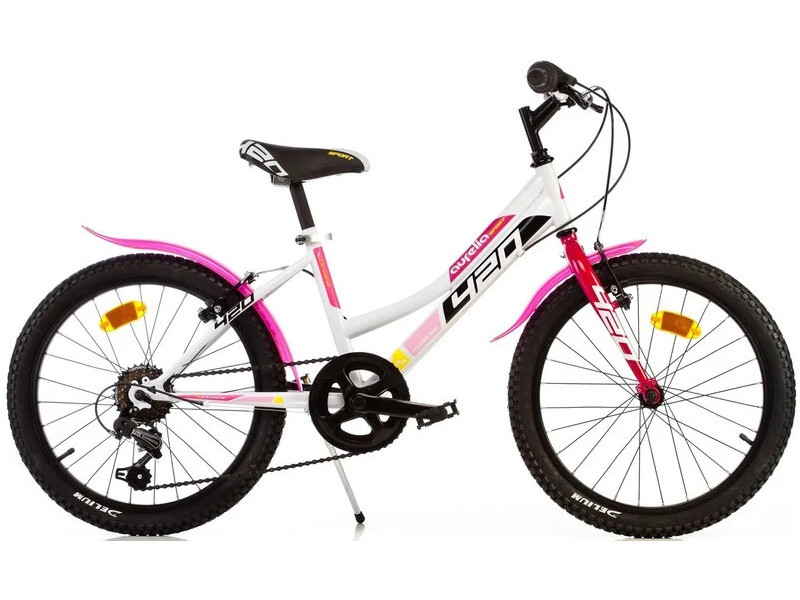 Dino-Bikes DINO Bikes - Dětské kolo 20" Aurelia 420 Sport růžové - DB-420D-0509 - expresní doprava