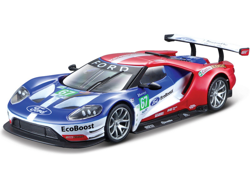 Bburago Ford GT 2017 LeMans 1:32 67 - BB18-41158 - expresní doprava