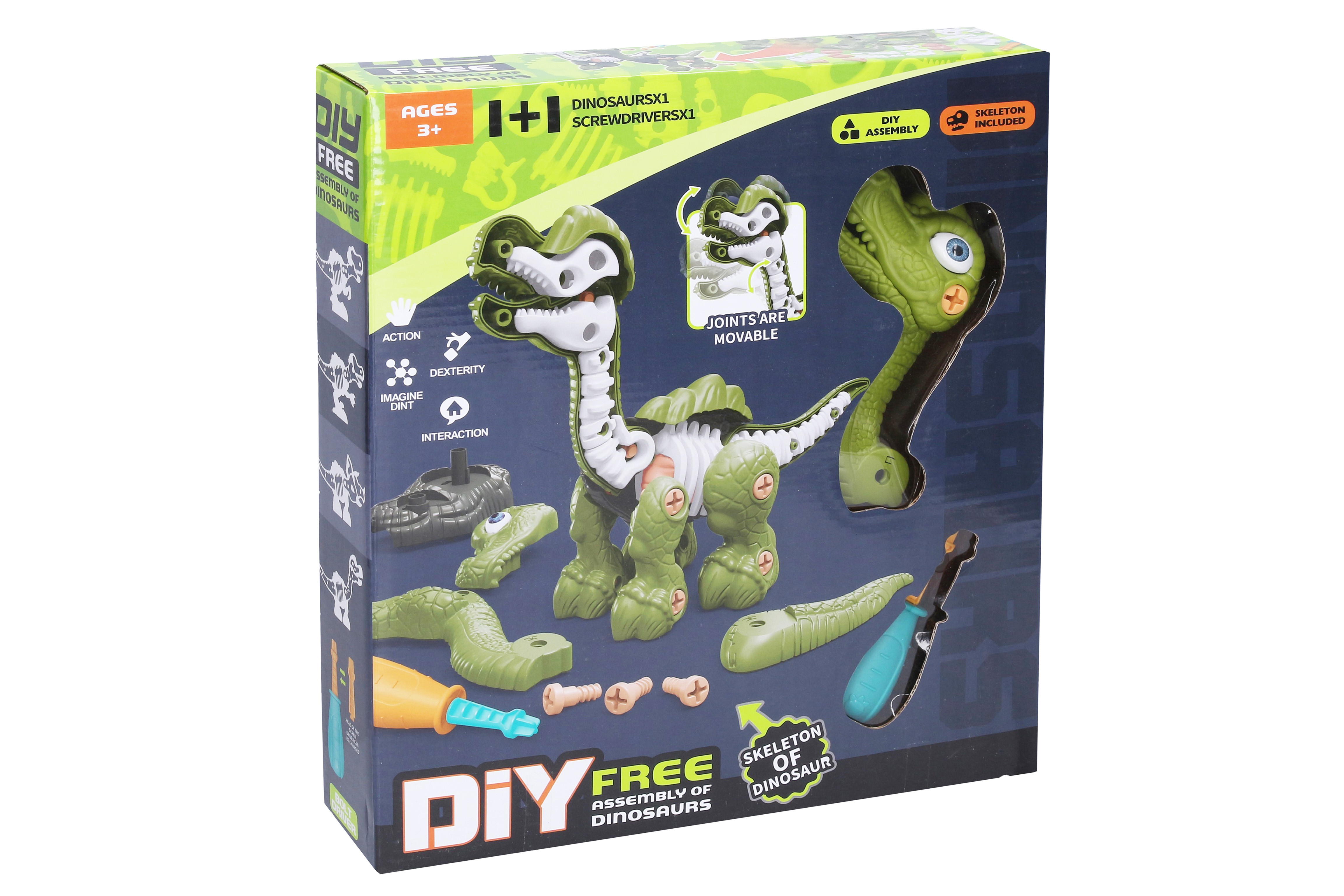 Wiky Dinosaurus s kostrou šroubovací zelený - W038265 - expresní doprava