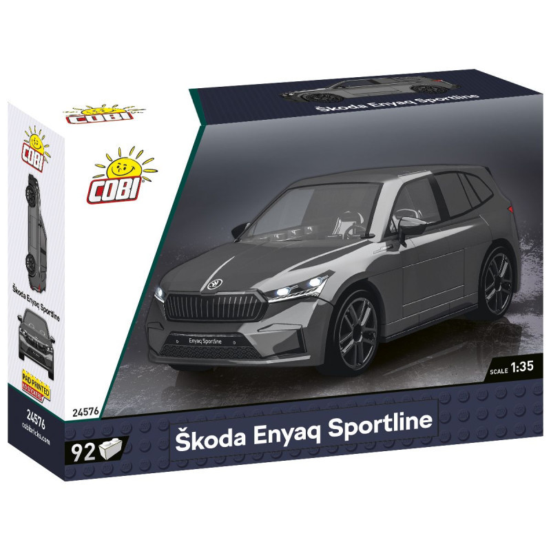 COBI Škoda Enyaq Sportline, 1:35, 92 k - COBI-24576 - expresní doprava