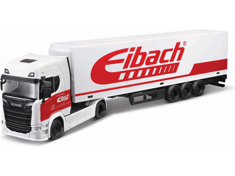 Bburago Scania 770 S 1:43 s návěsem Eibach - BB18-31468E - expresní doprava