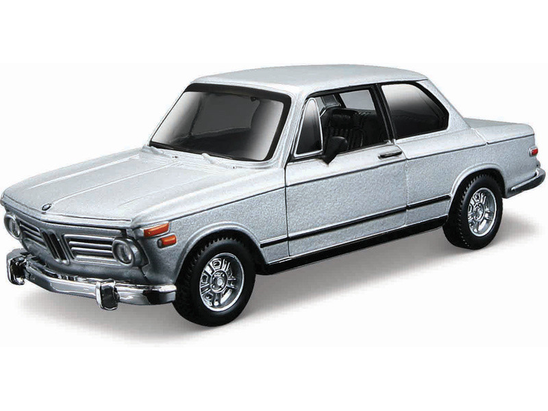 Bburago BMW 2002tii 1972 1:32 stříbrná - BB18-43057 - expresní doprava