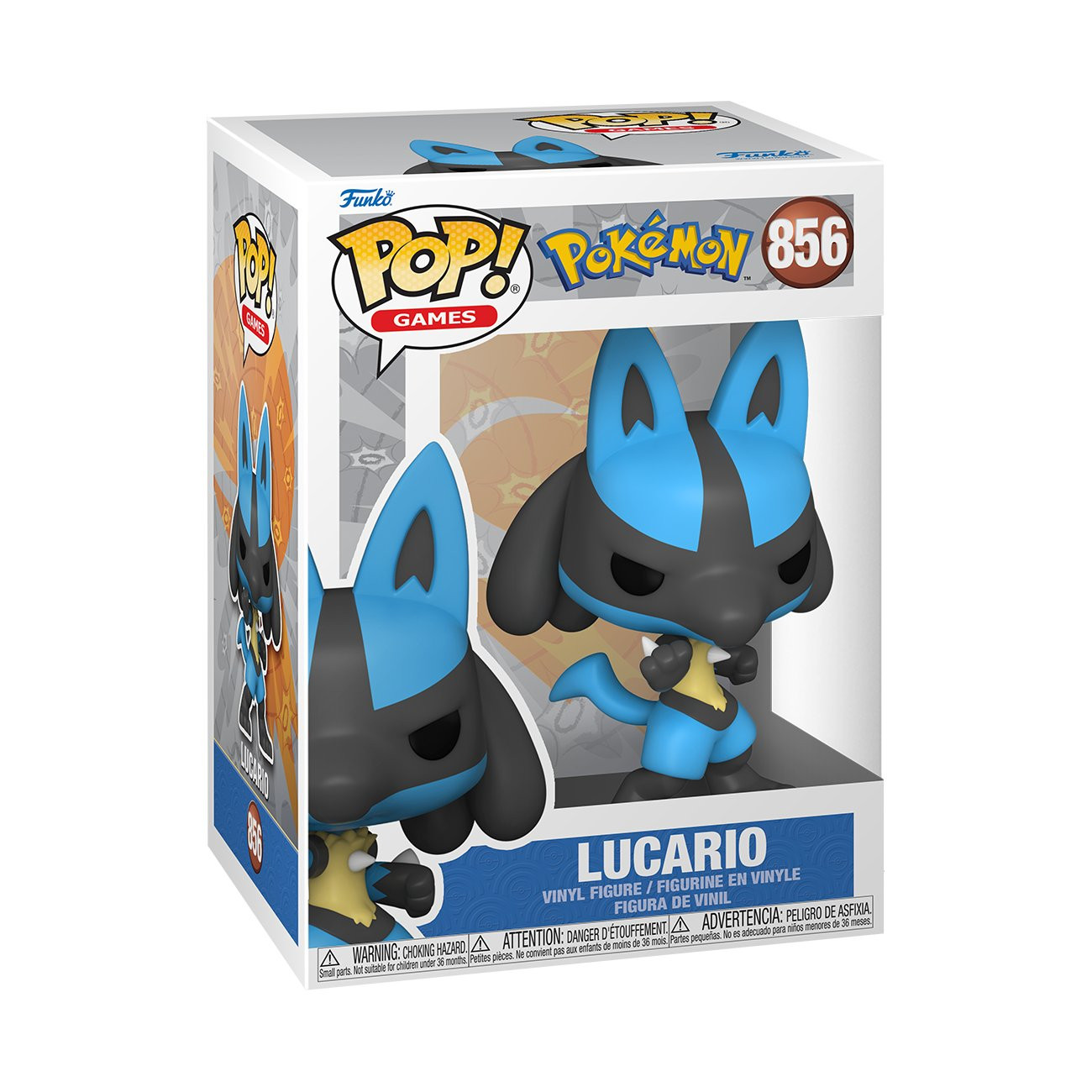 Funko POP Games: Pokemon S9 - Lucario (EMEA) - FK74217 - expresní doprava
