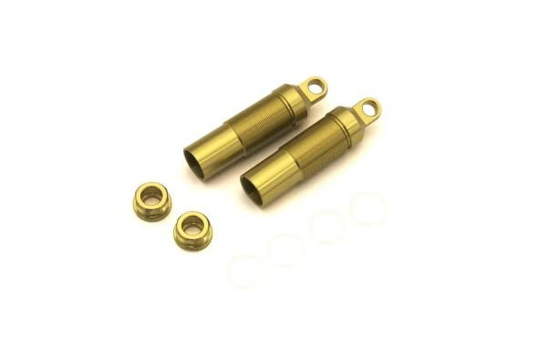 Rear Shock Case Kyosho Turbo Optima (2) Gold - K.OTW129-01B - expresní doprava