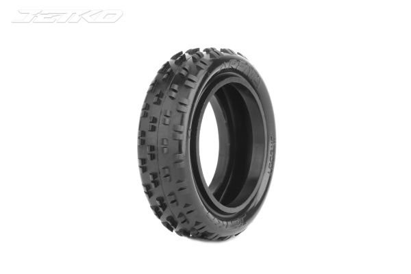 Jetko Arena 2wd 1:10 2.2 Front Tyres Soft (2) - JK2001CS - expresní doprava