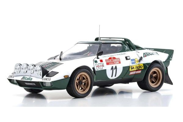 Kyosho 1:18 Lancia Stratos HF B.Waldegaard Winner San Remo 1975 Nr.11 - KS08130B - expresní doprava