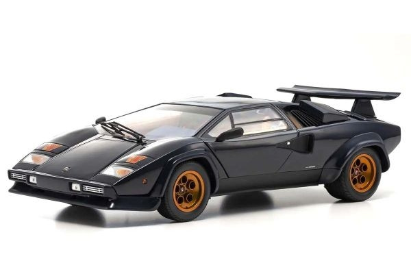 Kyosho 1:18 Lamborghini Countach LP500S Walter Wolf 1982 Dark Blue KS08320D