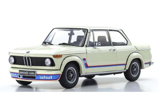 Kyosho 1:18 BMW 2002 Turbo 1974 White - KS08544W - expresní doprava