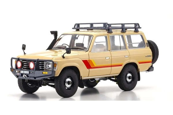 Kyosho 1:18 Toyota Land Cruiser 60 1980 Beige KS08956XBE