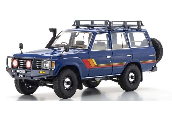 Kyosho 1:18 Toyota Land Cruiser 60 1980 Blue KS08956XBL