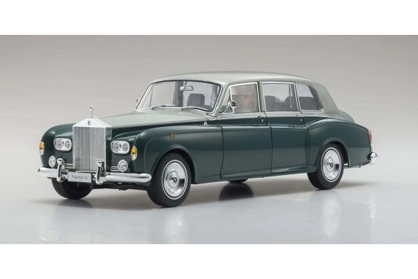 Kyosho 1:18 Rolls-Royce Phantom VI EWB 1968 Green-Silver - KS08905GRS - expresní doprava