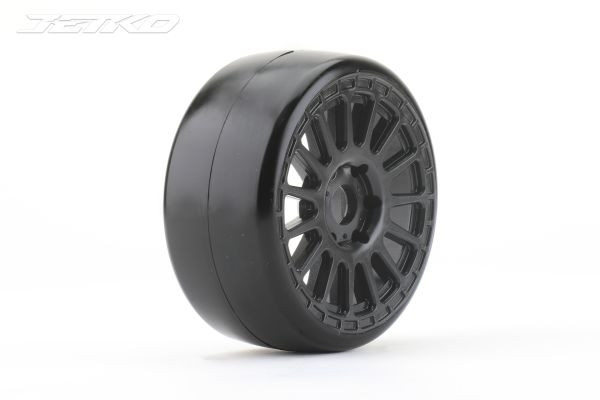 Jetko Buster Super Soft belted 1:8 GT Pre-glued Black Claw Rims (2) - JK1101RBS - expresní doprava