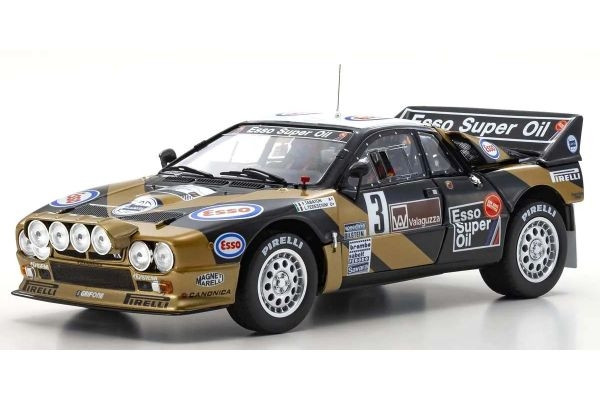 Kyosho 1:18 Lancia Rally 037 F.Tabaton Targa Florio 1985 Esso Nr.3 - KS08306H - expresní doprava