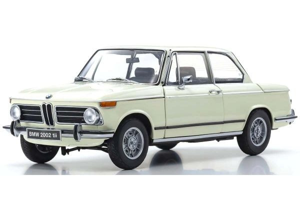 Kyosho 1:18 BMW 2002 Tii 1972 White - KS08543W - expresní doprava