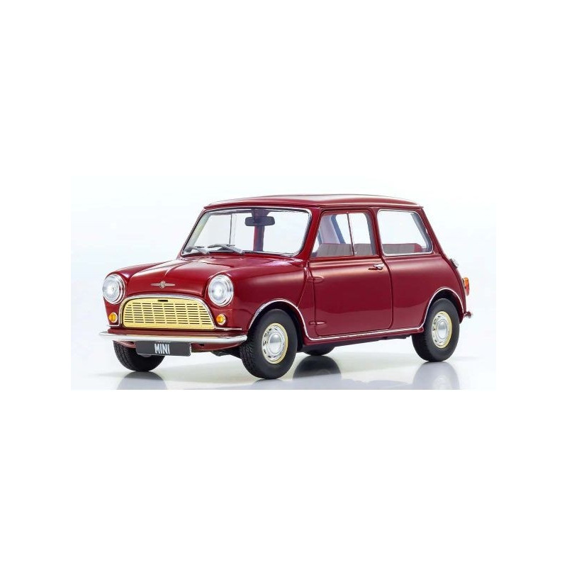 Kyosho 1:18 Morris Mini Minor Cherry Red