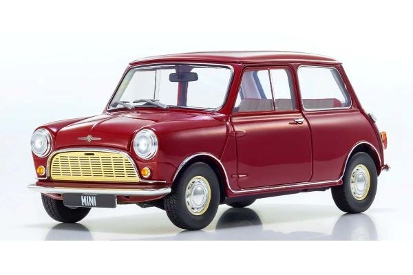 Kyosho 1:18 Morris Mini Minor Cherry Red KS08964R