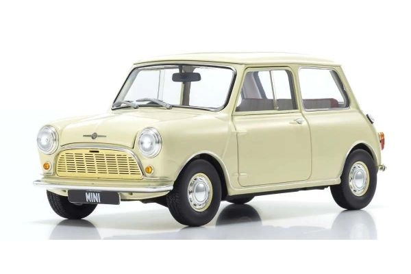 Kyosho 1:18 Morris Mini Minor Old English White KS08964W