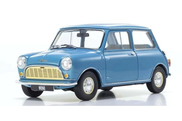 Kyosho 1:18 Morris Mini Minor Clipper Blue KS08964BL