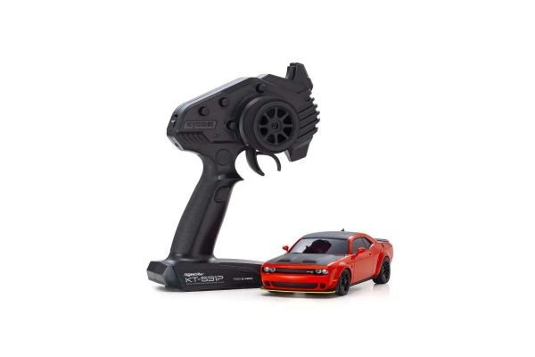 Kyosho Mini-Z AWD Dodge Challenger SRT Hellcat Redeye Tor Red (MA020W-LL) - K.32621R - expresní doprava