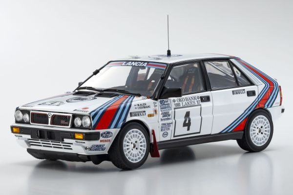 Kyosho 1:18 Lancia Delta HF 4WD 1000 Lakes 1987 Team Lancia Nr.4 - KS08960B - expresní doprava