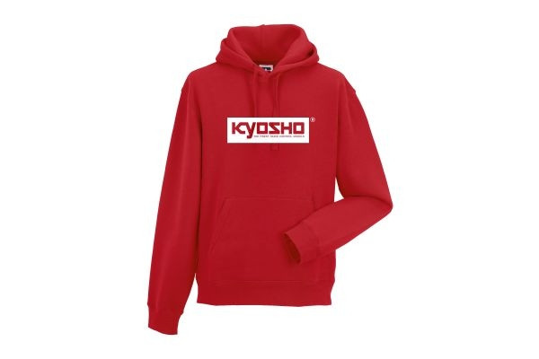 Kyosho Hooded Sweatshirt K24 Red - L - K.88242-L - expresní doprava