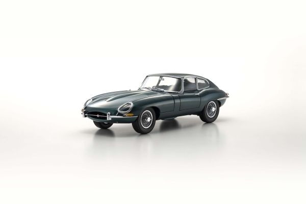 Kyosho 1:18 Jaguar E-Type 3.8L Coupe MK1 1961 Dark Green KS08954DG