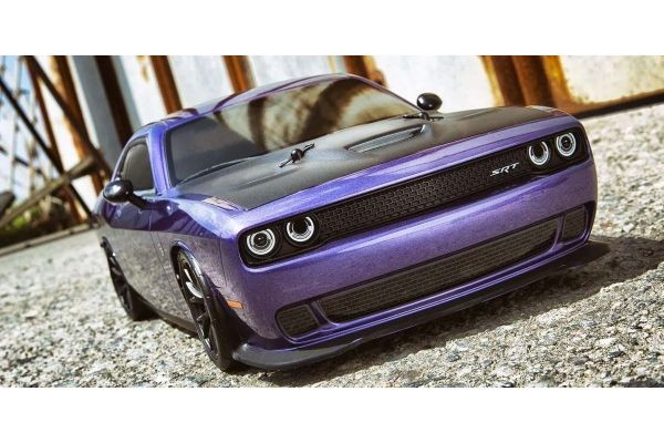 Kyosho Fazer MK2 (L) Dodge Challenger SRT 2015 Purple 1:10 Readyset - K.34415T1C - expresní doprava