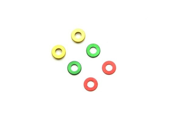 Color Washer Set for MZW412B Kyosho Mini-Z MR03 - K.MZW412-1B - expresní doprava