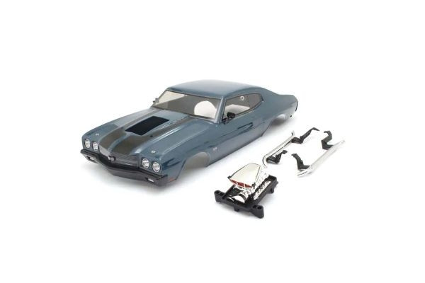 Kyosho Body shell set 1:10 Fazer FZ02L Chevy Chevelle SC VE 1970 Dark Blue - K.FAB714DB - expresní doprava