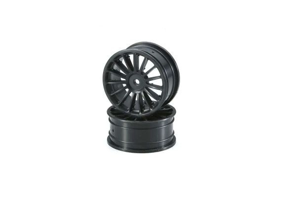 Wheel 15-Spoke 24mm Black Kyosho Fazer-FW06 (2) - K.VZH003BKB - expresní doprava