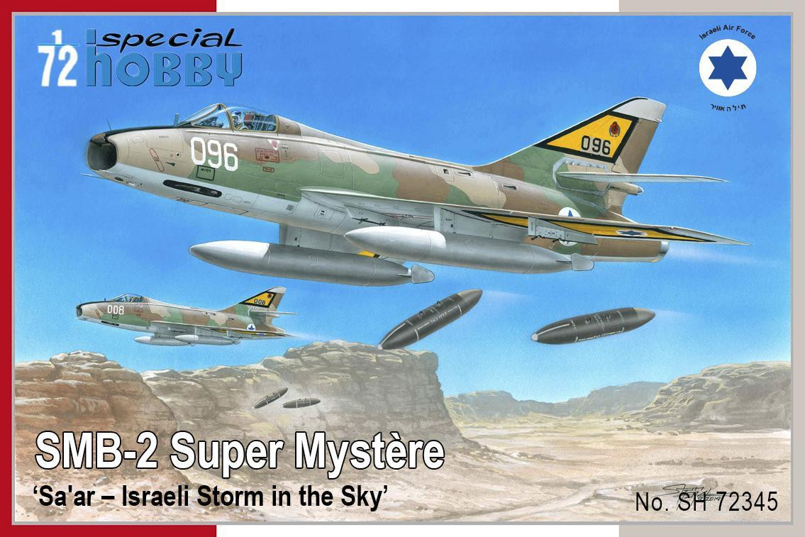 1:72 Special Hobby SH72345 SMB-2 Super Mystere "Israeli AF" 1/72 - 100/SH72345 - expresní doprava