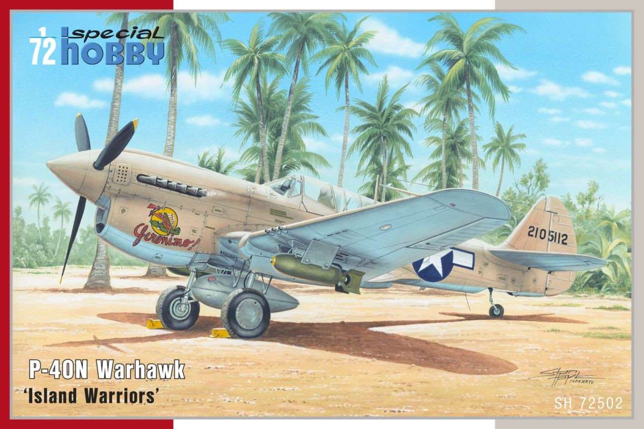 1:72 Special Hobby SH72502 P-40N Warhawk "Islands Warriors" 1/72 - 100/SH72502 - expresní doprava