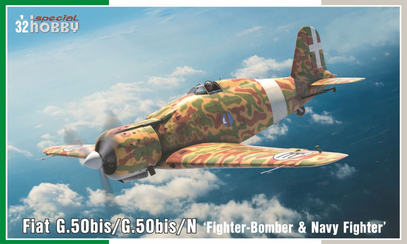 1:32 Special Hobby SH32089 Fiat G.50bis/G.50bis/N "Fighter-Bomber & - 100/SH32089 - expresní doprava