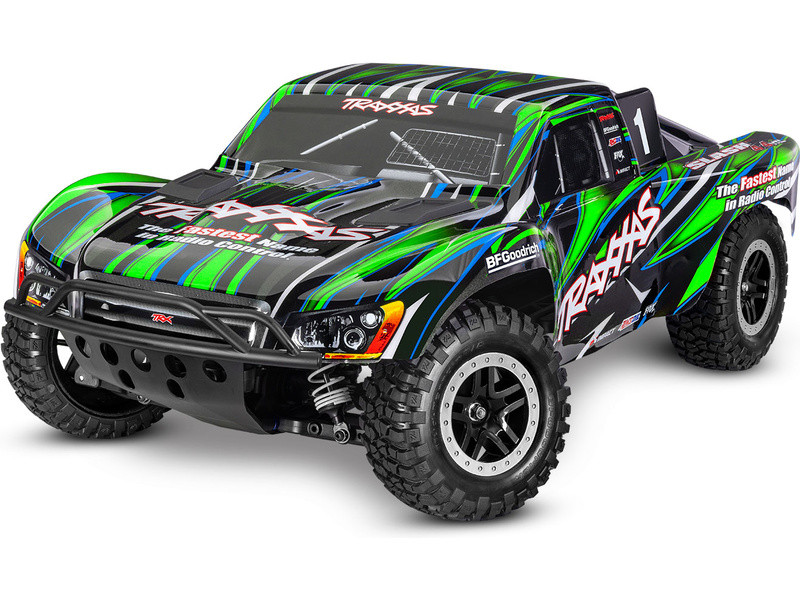 Traxxas Slash 1:10 HD VXL 4WD RTR zelený - TRA68386-4-GRN - expresní doprava